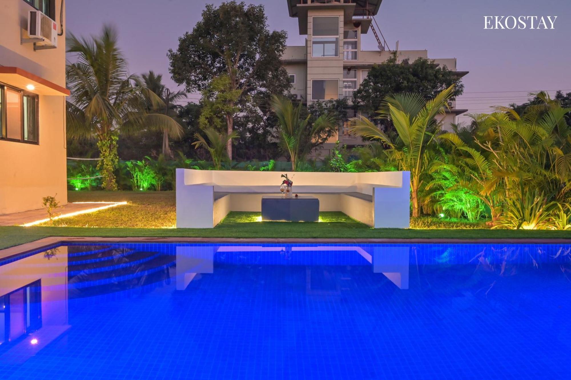 Ekostay - Bloomfield Villa อลีบาก ภายนอก รูปภาพ